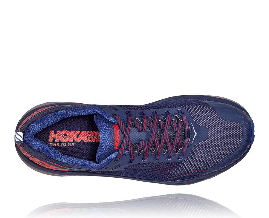 Trail Shoes Mens - Hoka One One Challenger ATR 5 - Navy - RCGDJOW-87